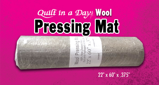 Premium Gray Wool Extra Large Pressing Mat 22x60 - 7426933973120 Quilting  Notions